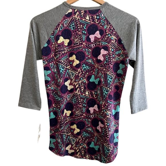 Minnie Mouse LLR Randy T-shirt Purple Blue Gray Yellow XXS NWT 🏷 - Picture 3 of 8